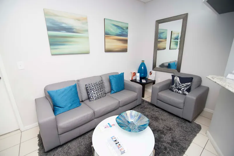 BHRT Boost clinic waiting room